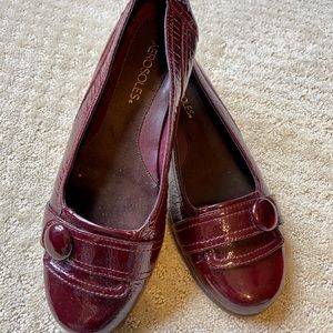 Aerosoles Raspberry Leather Comfort Loafers